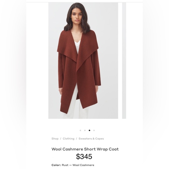 New with Tags Cuyana Cashmere Wrap - Picture 7 of 8